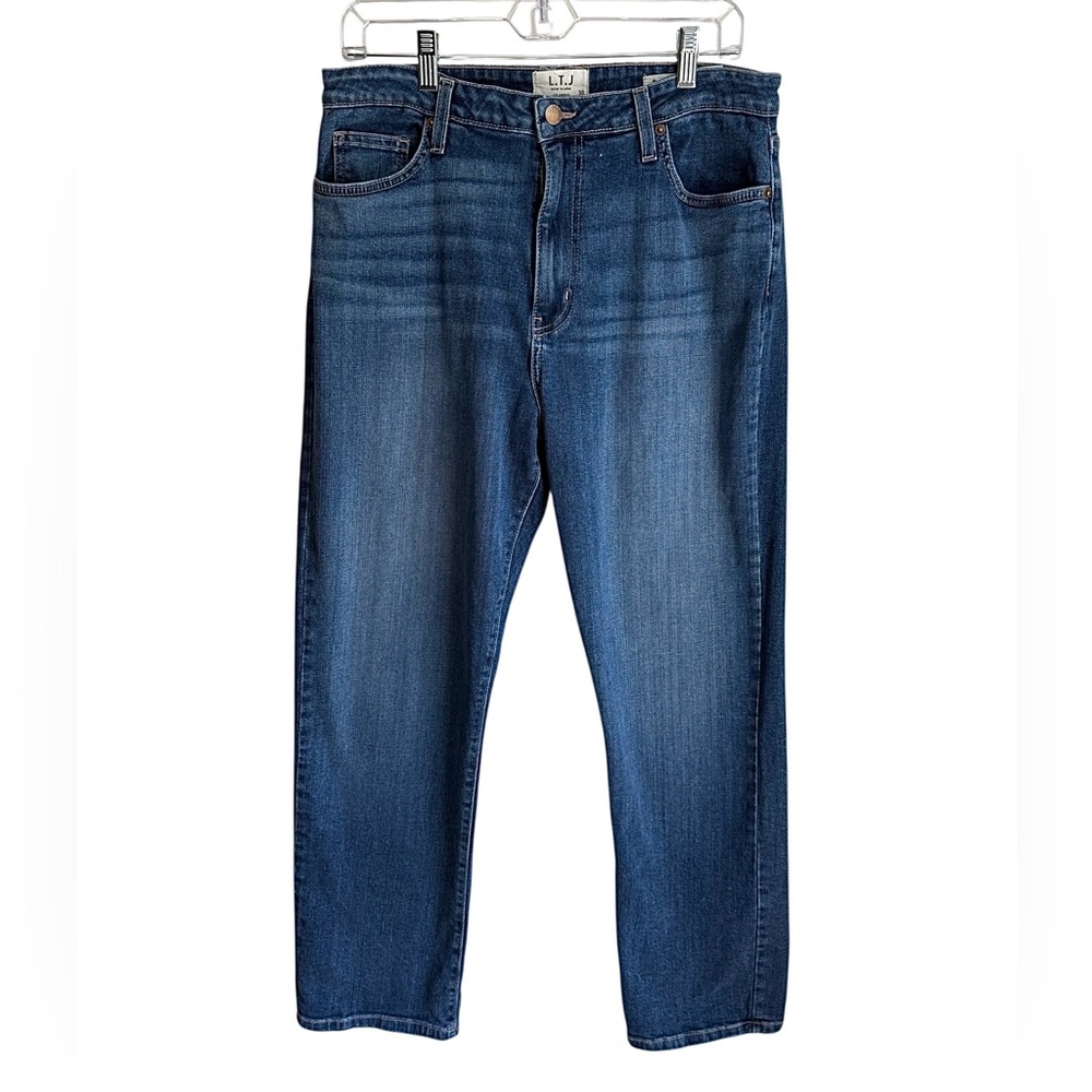 Letter To Juliet Romeo Relaxed Fit HR Straight Leg Medium Wash Jeans Size 30